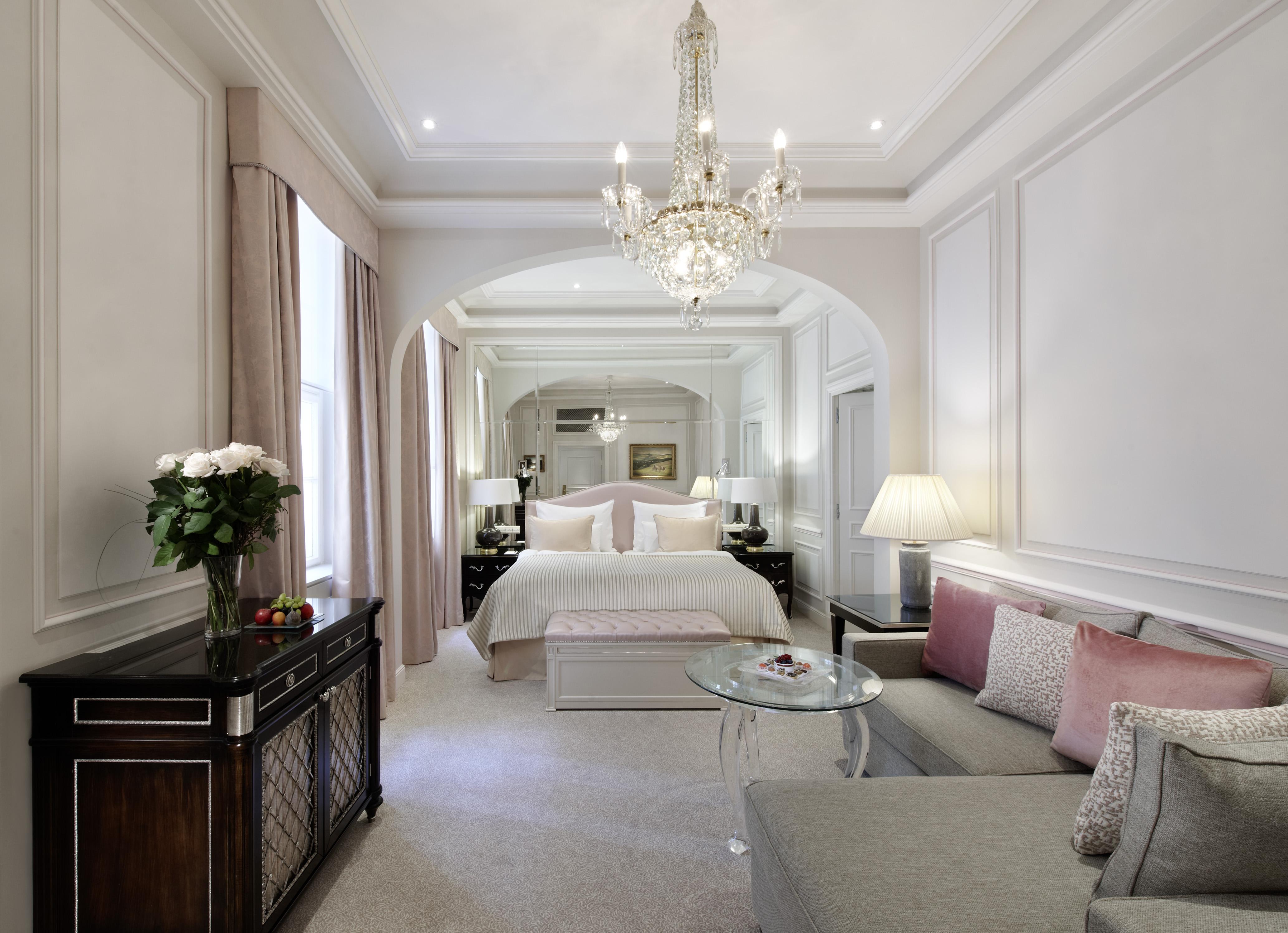 Hotel Sacher Wien Camera foto A suite at the hotel