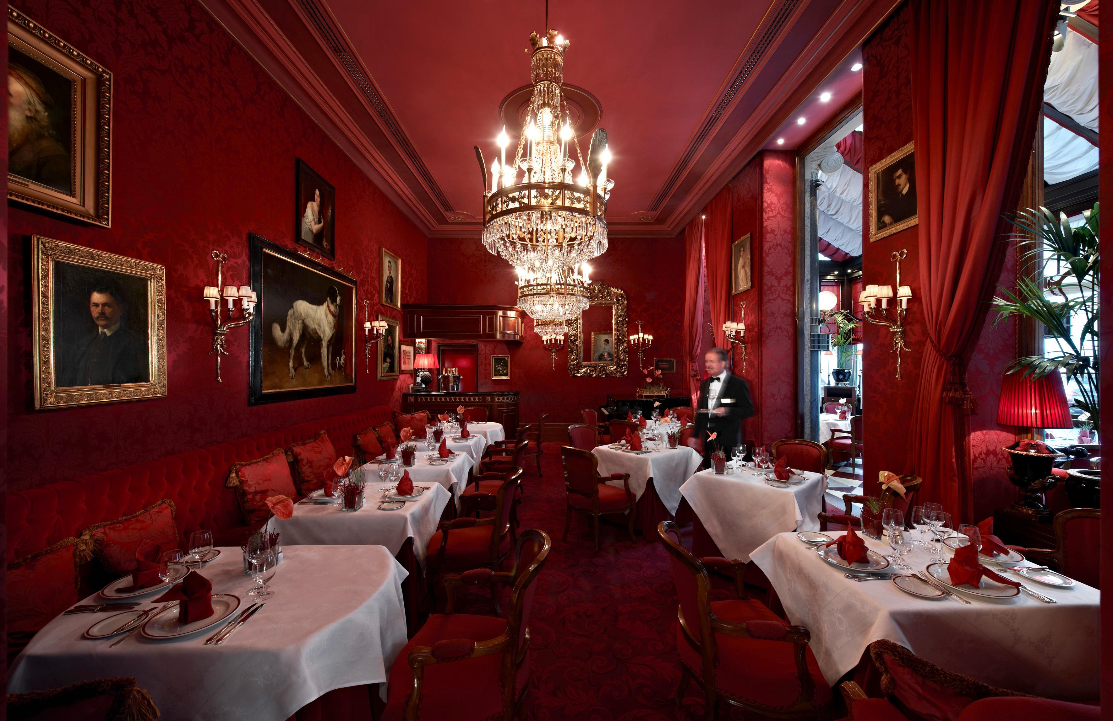 Hotel Sacher Wien Ristorante foto The interior of the restaurant